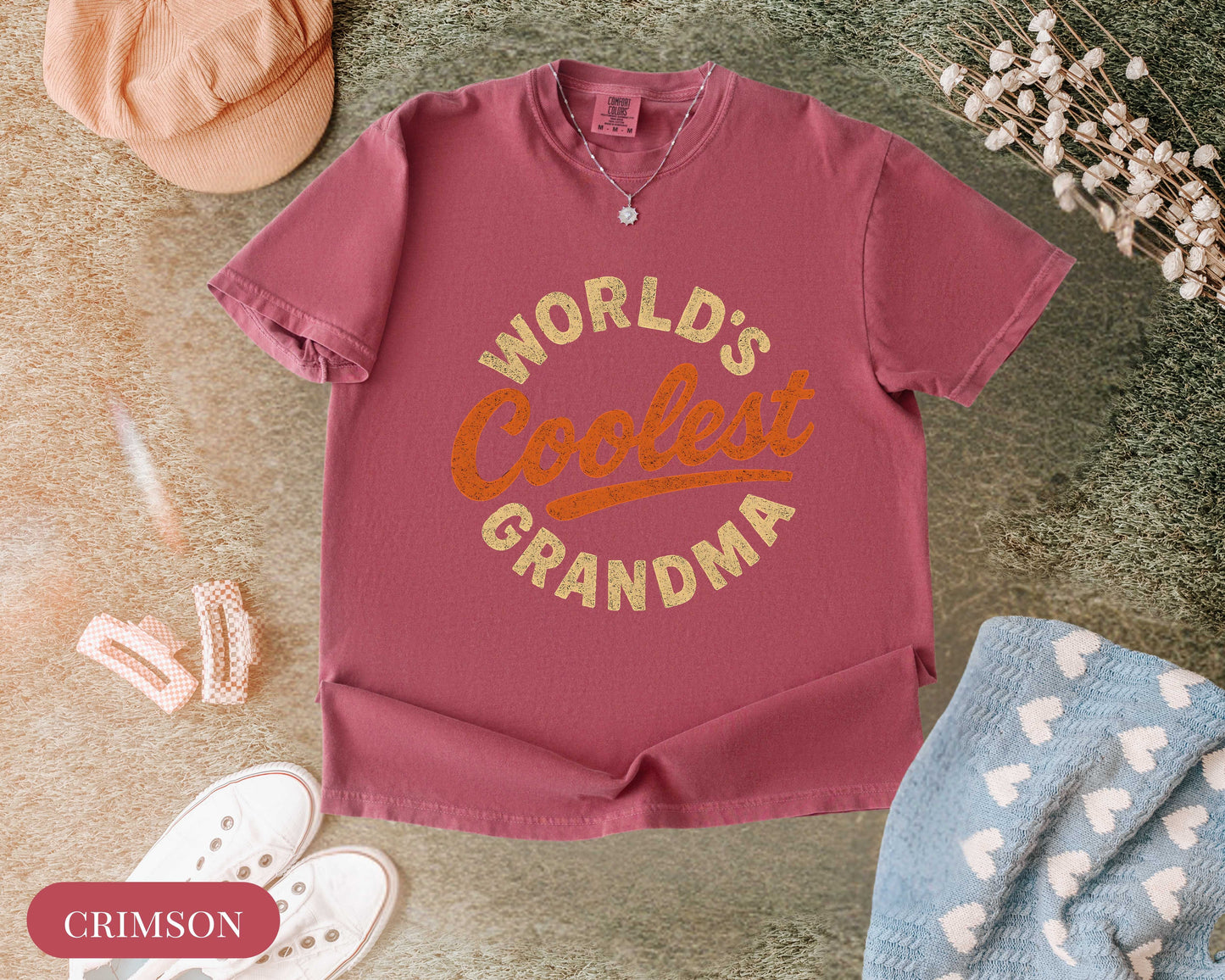 Coolest Grandma Retro T-Shirt
