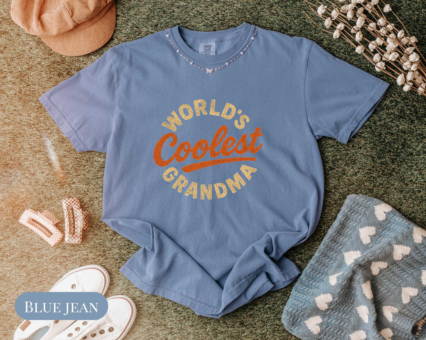 Coolest Grandma Retro T-Shirt
