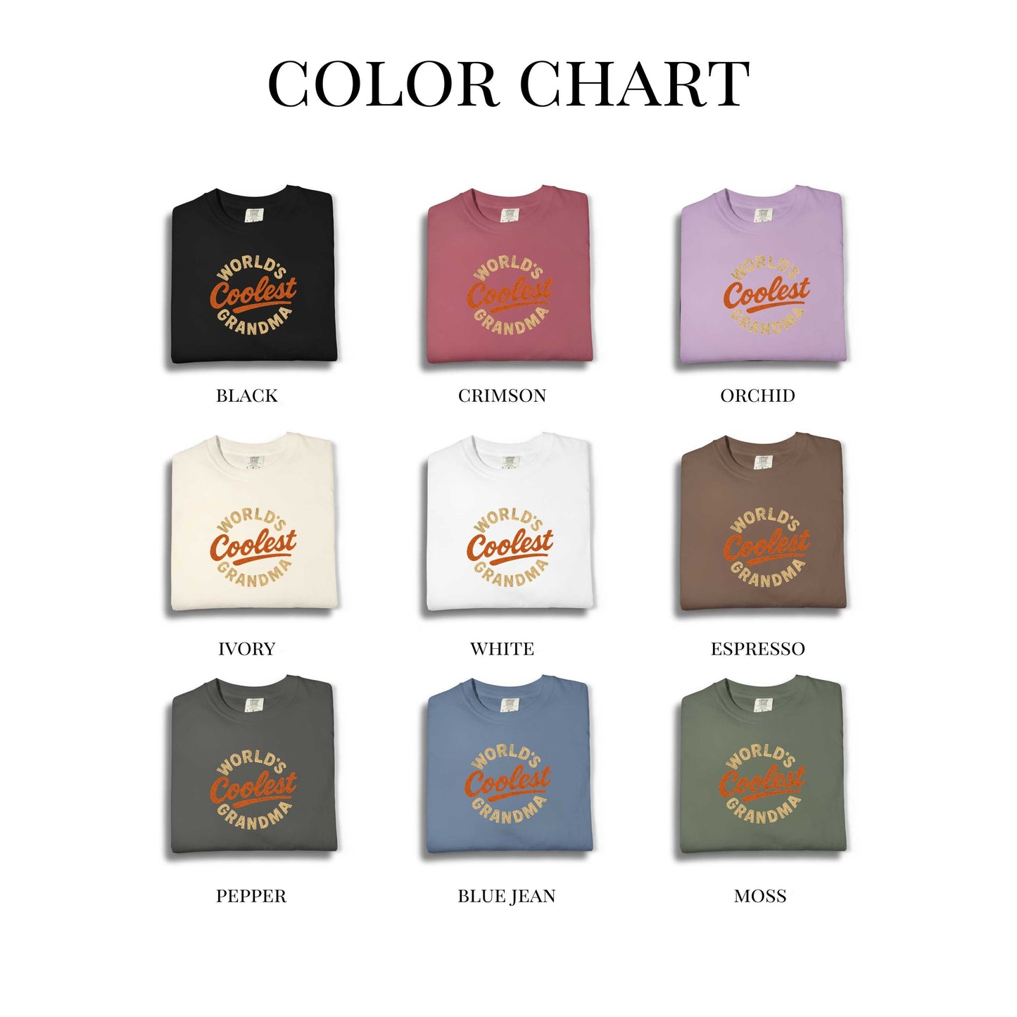 Coolest Grandma Retro T-Shirt