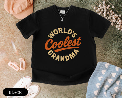 Coolest Grandma Retro T-Shirt