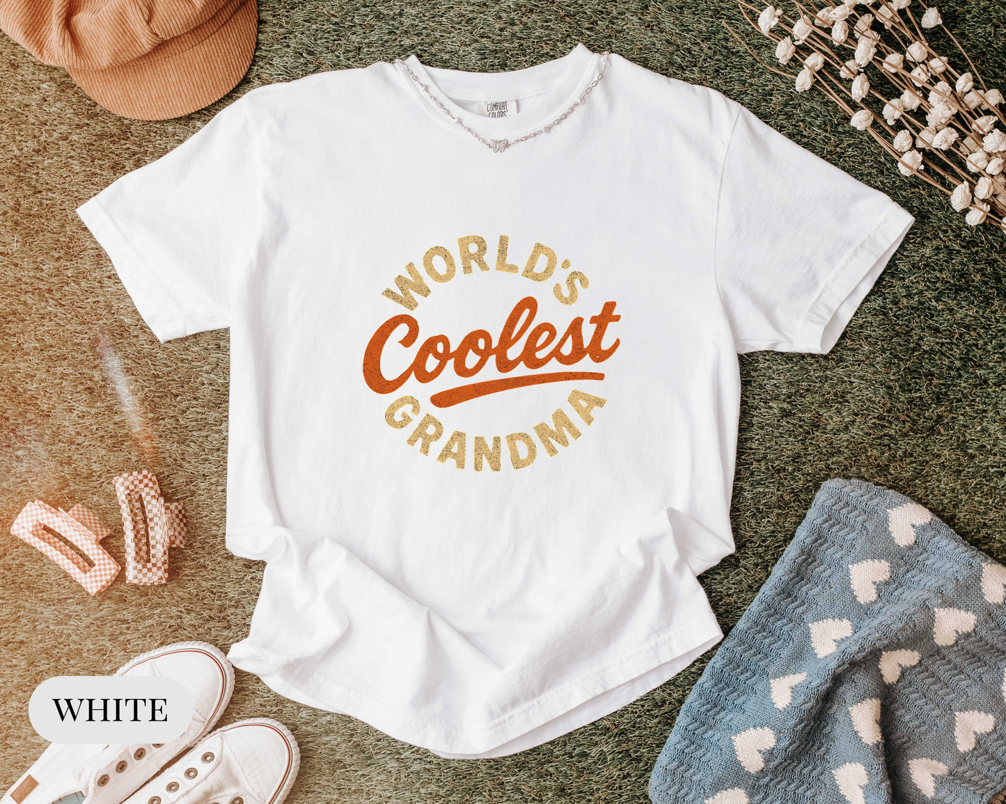 Coolest Grandma Retro T-Shirt