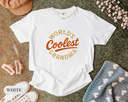 Coolest Grandma Retro T-Shirt