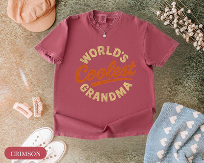 Coolest Grandma Retro T-Shirt