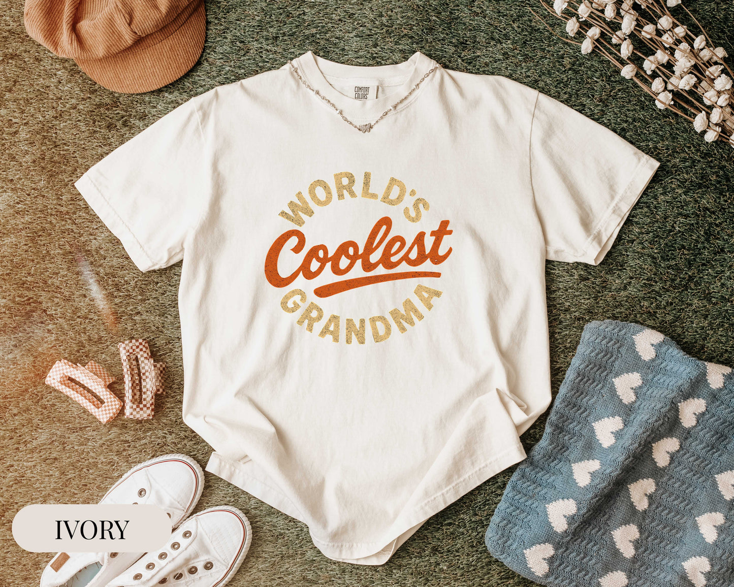 Coolest Grandma Retro T-Shirt