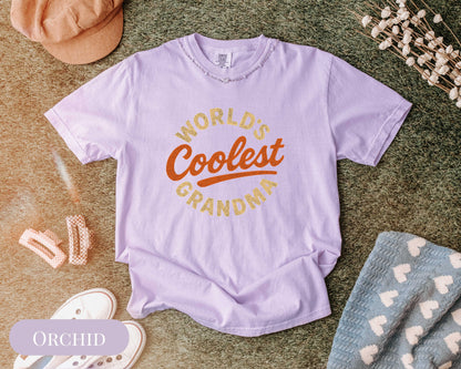 Coolest Grandma Retro T-Shirt