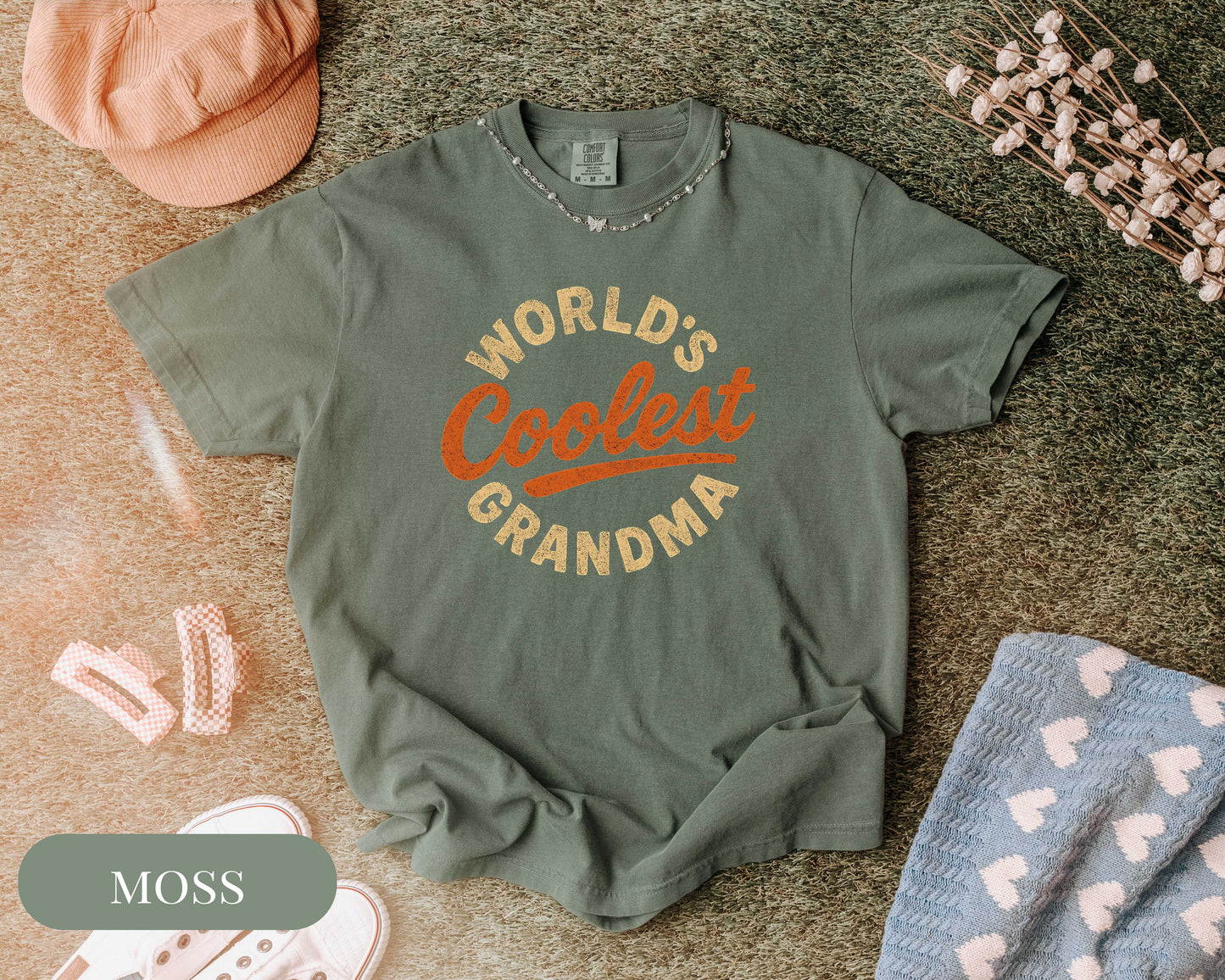 Coolest Grandma Retro T-Shirt