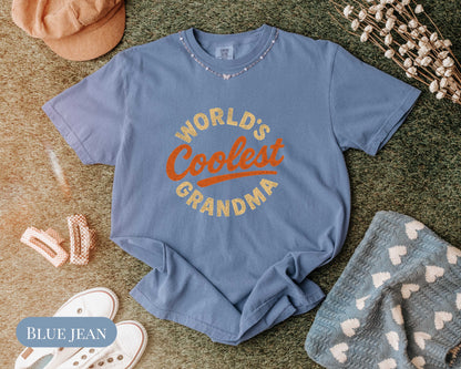 Coolest Grandma Retro T-Shirt